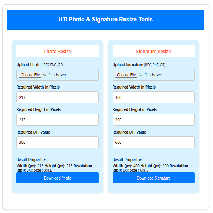 UTI Photo & Sign Resize